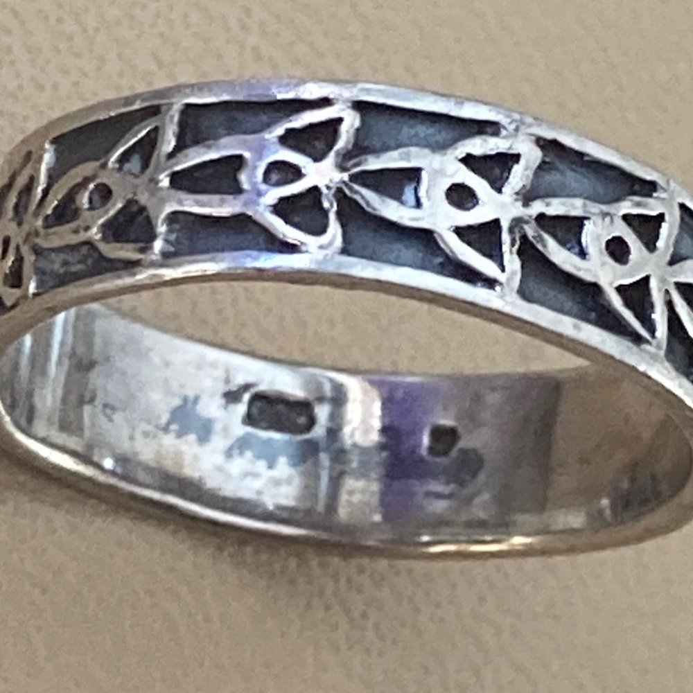 925 silver knot ring